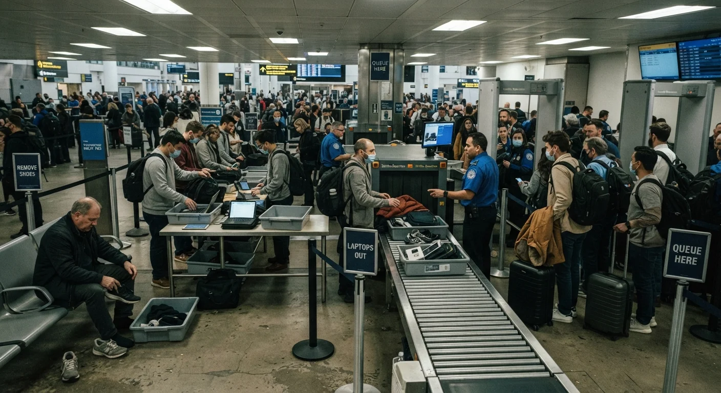 Airport Security Lines and What Actually Slows Them Down