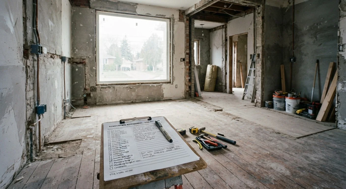 Before You Renovate: A Room-by-Room Condition Assessment