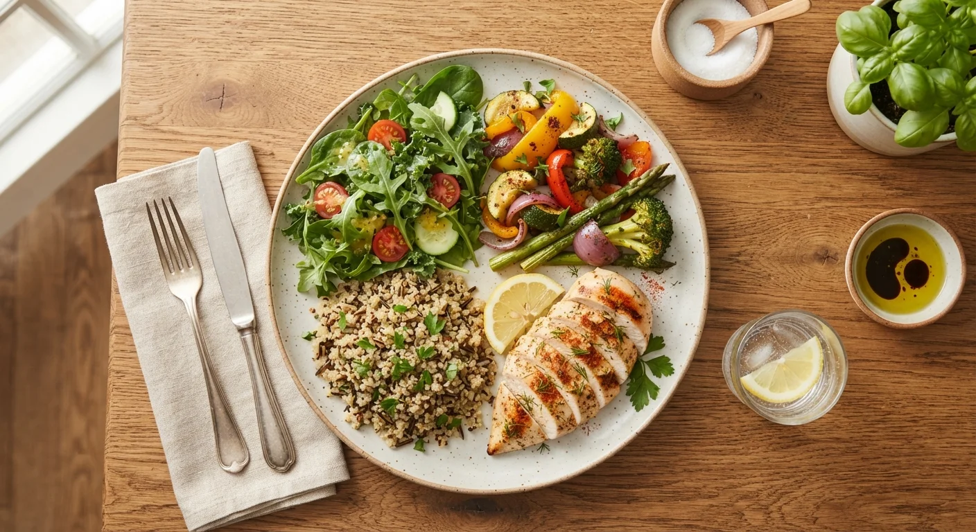 Building a Balanced Plate Without Counting Every Calorie