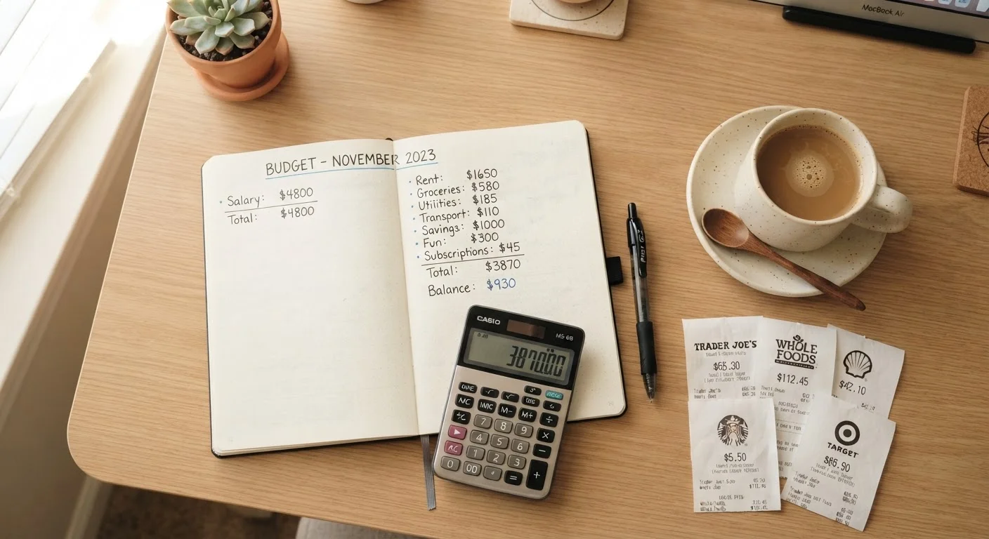Building a Monthly Budget That You'll Actually Stick To