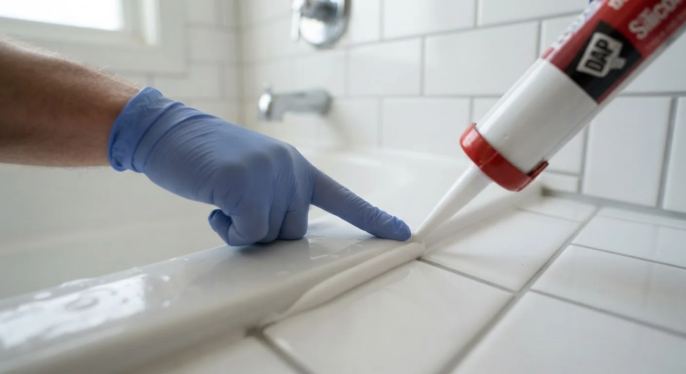 Caulking a Bathtub Surround the Right Way