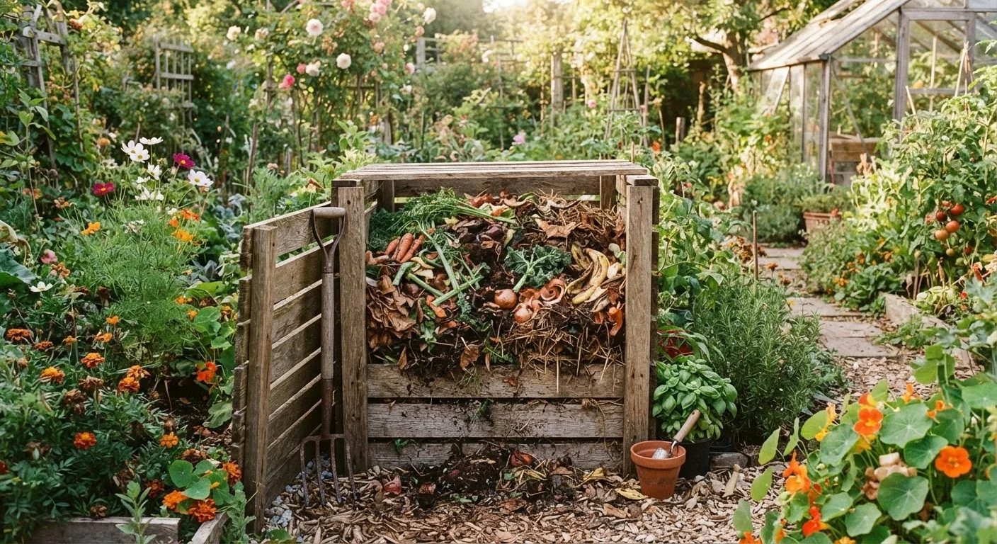Composting at Home: Turning Kitchen Scraps Into Garden Gold