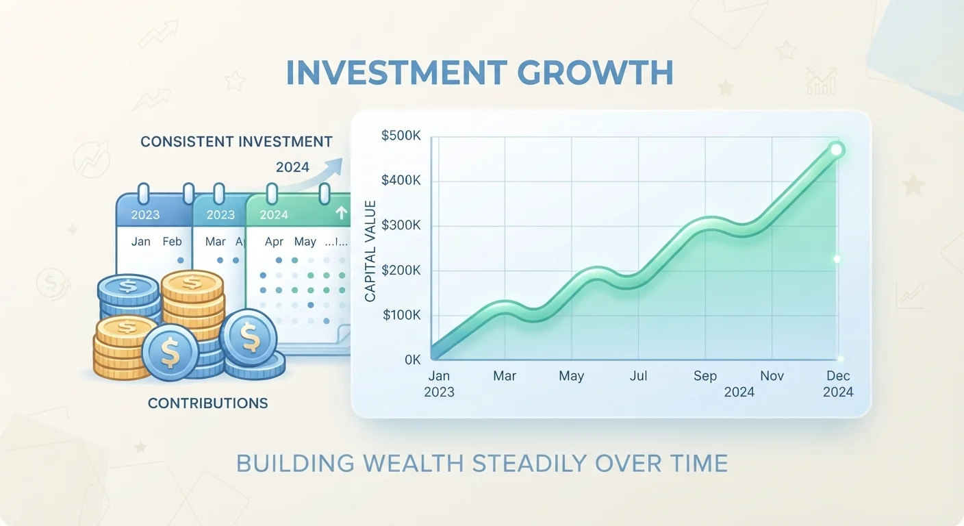 Dollar-Cost Averaging: A Disciplined Way to Invest Over Time
