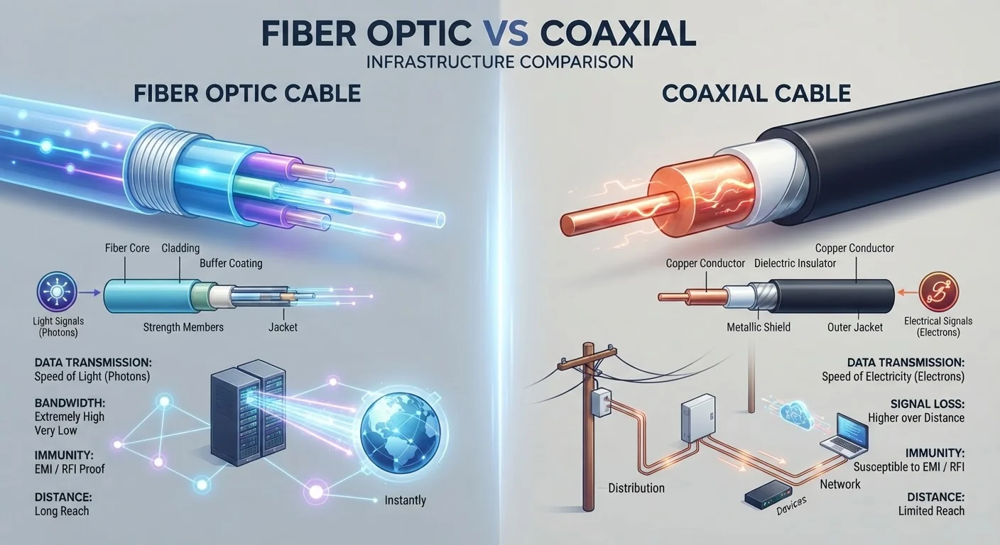 Fiber vs. Cable Internet: What Sets Them Apart for Everyday Use