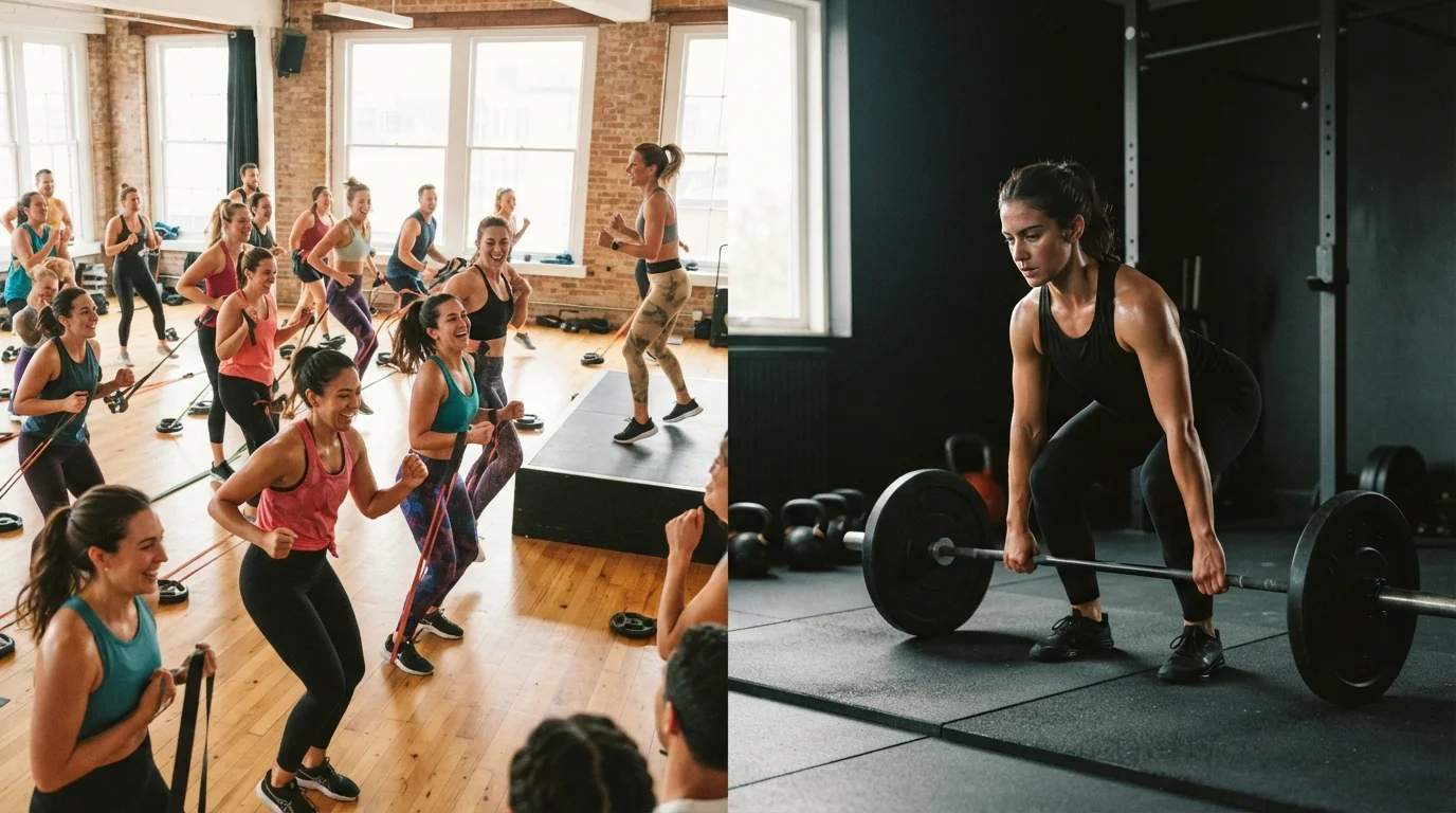 Group Fitness Classes vs. Solo Training: Which Style Fits How You Actually Work