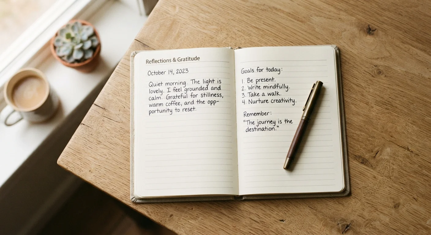 Journaling for Emotional Health: What the Research Says and How to Start
