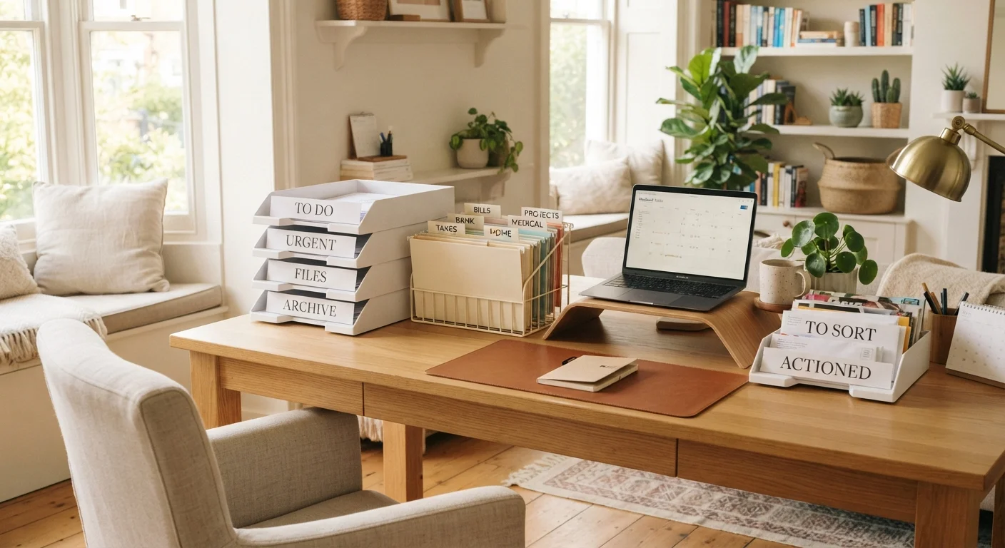 Paper Clutter: A Room-by-Room Plan for Taming Bills, Mail, and Documents