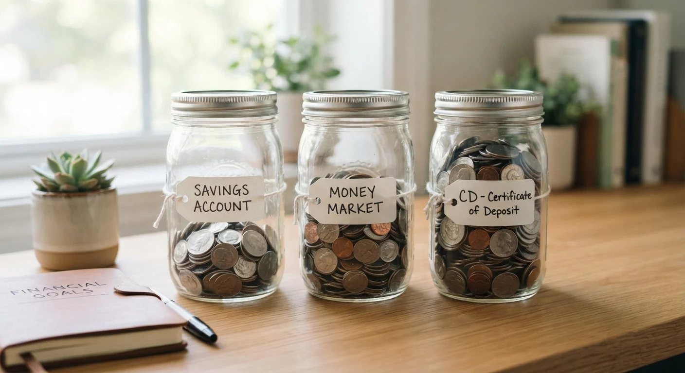 Savings Accounts, Money Market Accounts, and CDs: How They Stack Up