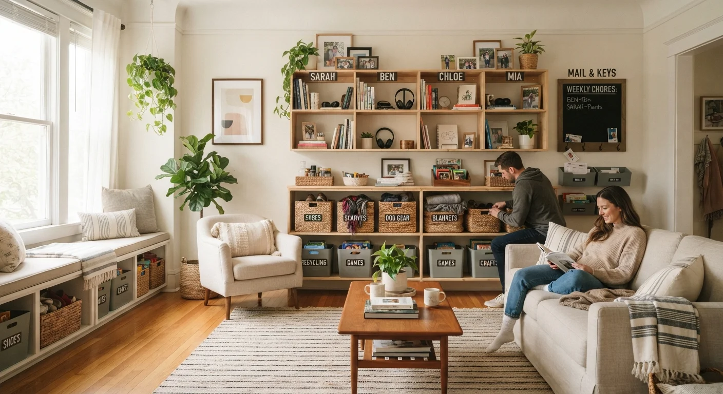 Shared Spaces, Different Standards: Organizing a Home When Everyone Has Different Habits