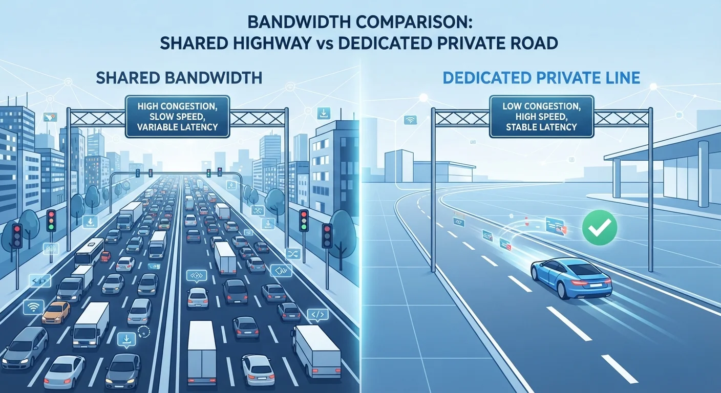 Shared vs. Dedicated Bandwidth: The Hidden Factor in Your Internet Experience