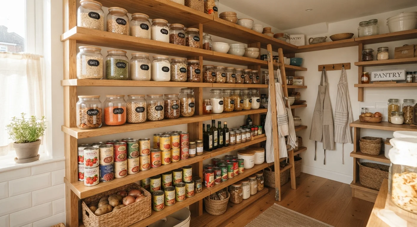 Stocking a Nutritious Pantry: A Room-by-Room Checklist
