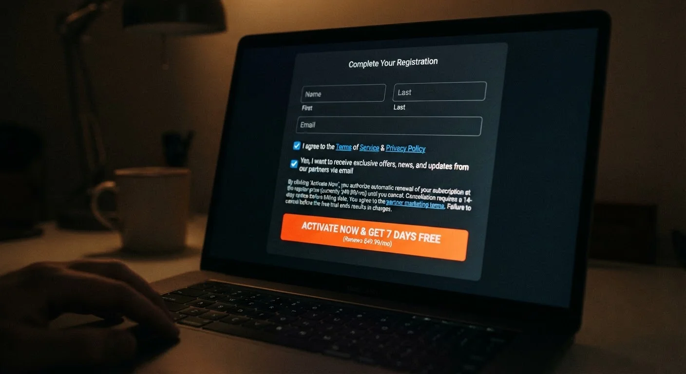 Subscription Traps: Recognizing Dark Patterns Before You're Billed