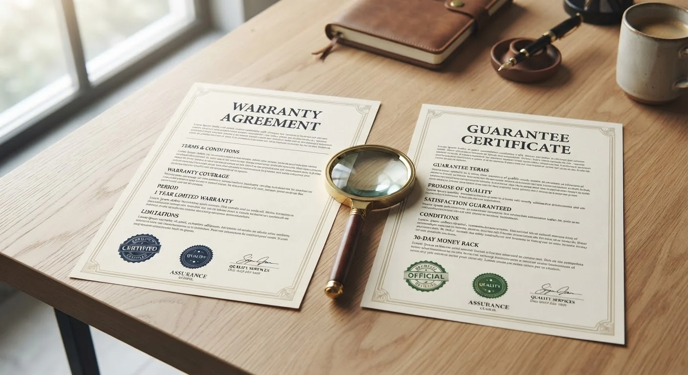 The Difference Between a Warranty and a Guarantee