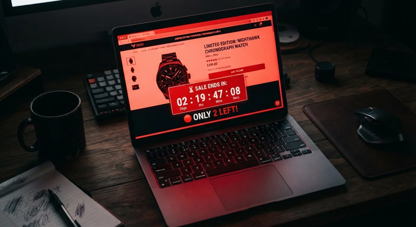 The Psychology Behind Why Urgency Messaging Makes You Overspend