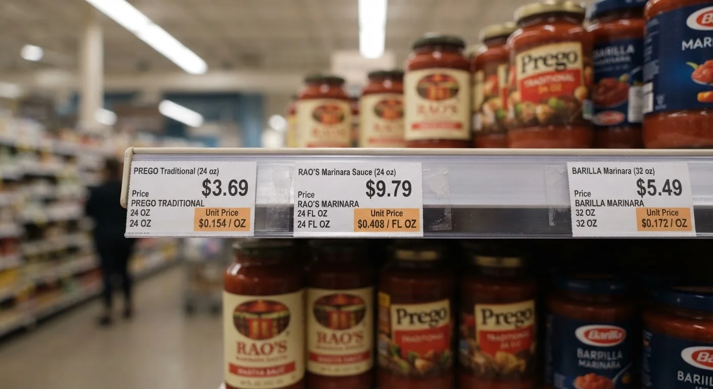 Unit Pricing Decoded: The Shelf-Label Skill Most Shoppers Skip