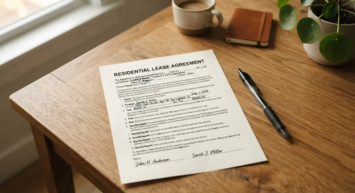 What a Lease Agreement Actually Says (And What It Means for You)