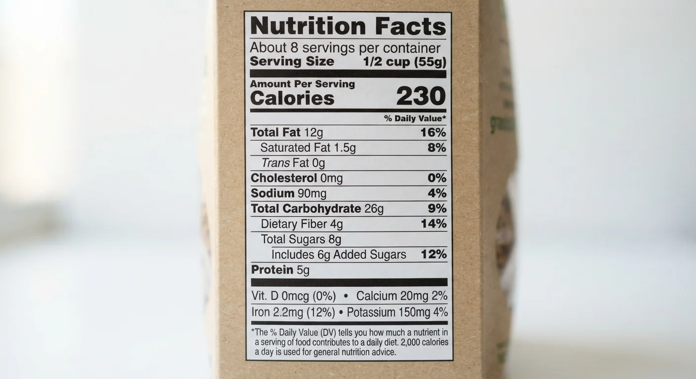 What the Nutrition Facts Label Is Actually Telling You